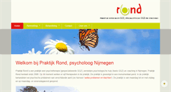 Desktop Screenshot of praktijkrond.nl